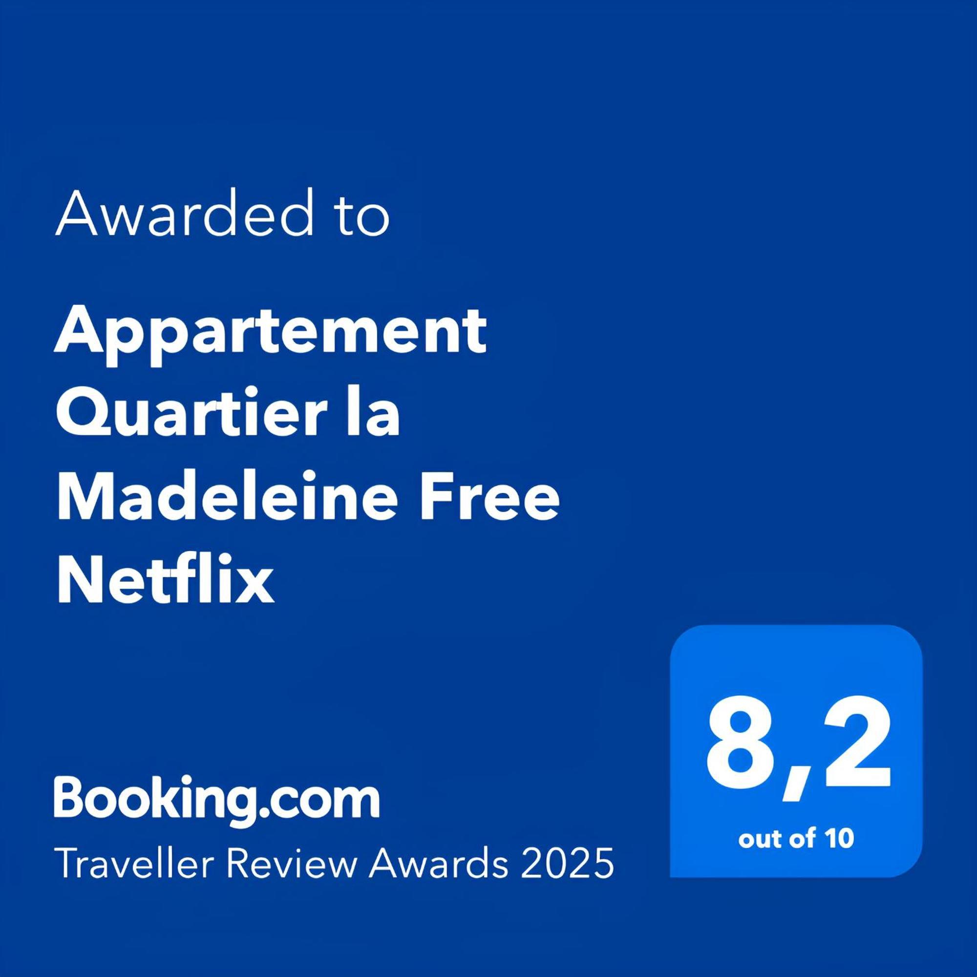 Appartement Quartier La Madeleine Free Netflix Париж Экстерьер фото